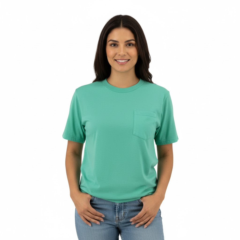 Premium quality adults regular fit T Shirt with Pocket (1) - Benny J
