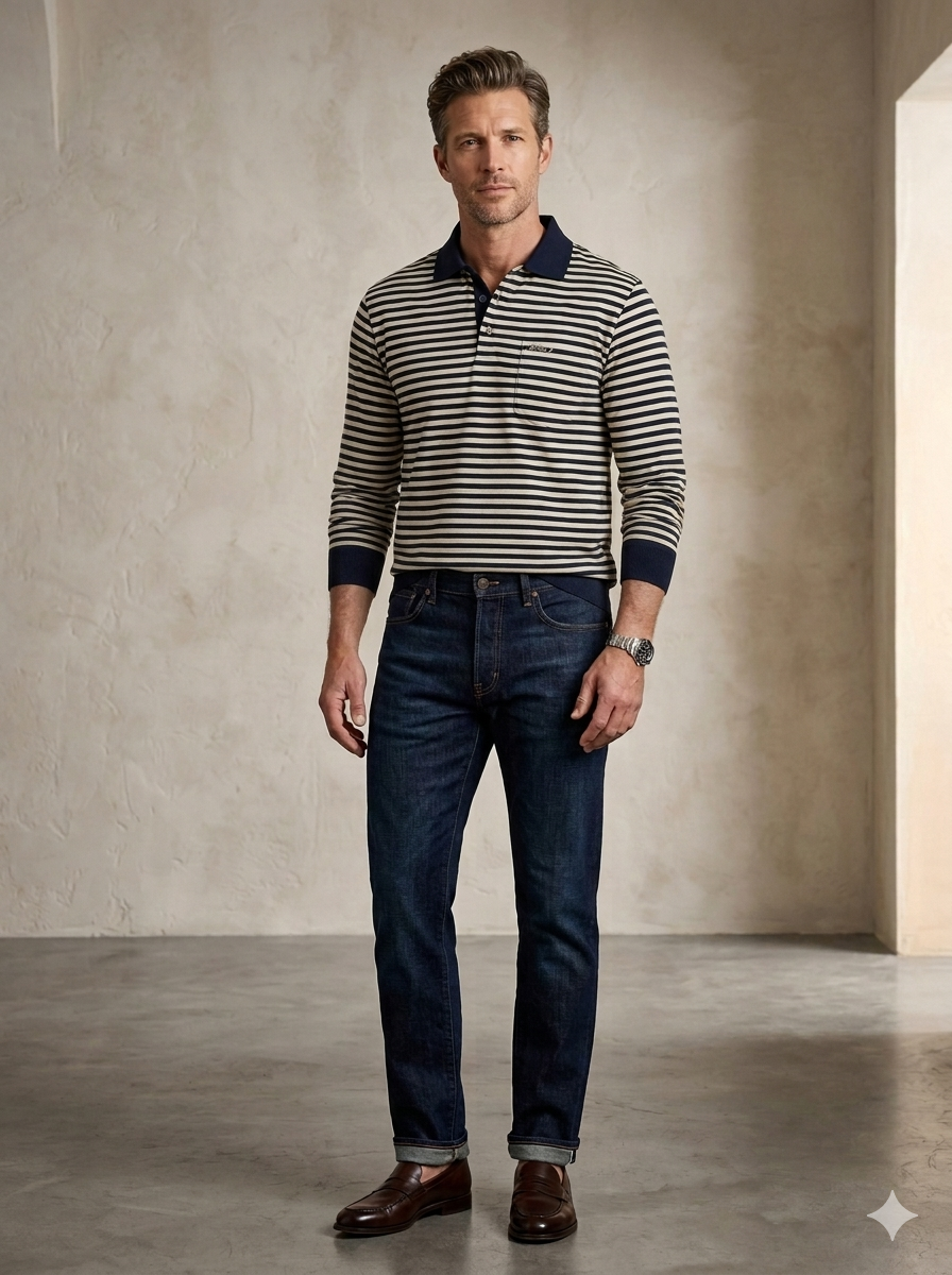 Long sleeve golfer - Benny J