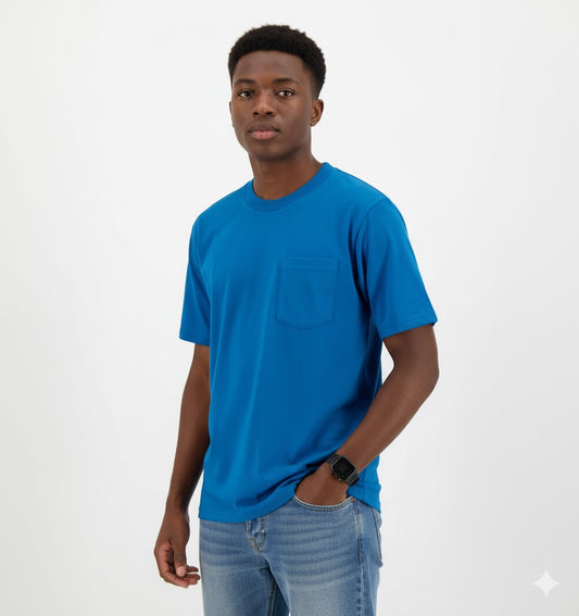 Premium quality adults regular fit T Shirt  with Pocket (1) - Benny J