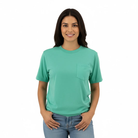 Premium quality adults regular fit T Shirt with Pocket (3) - Benny J