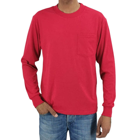 Premium Quality Adults Long Sleeve  Pocket T- Shirt (1) - Benny J