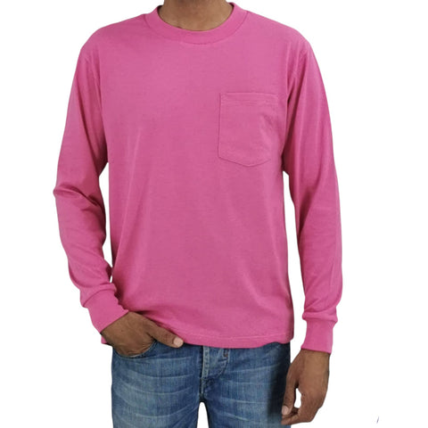 Premium Quality Adults Long Sleeve  Pocket T- Shirt (1) - Benny J