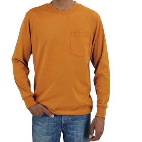 Premium Quality Adults Long Sleeve  Pocket T- Shirt (1) - Benny J