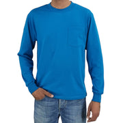 Premium Quality Adults Long Sleeve  Pocket T- Shirt (1) - Benny J