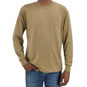 Premium Quality Adults Long Sleeve T -Shirt with Pocket(2) - Benny J