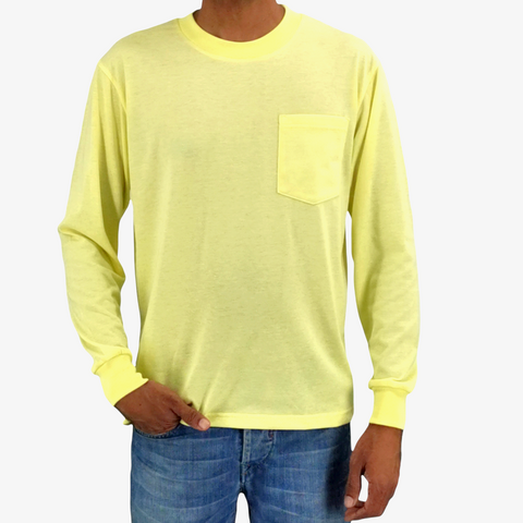 Premium Quality Adults Long Sleeve  Pocket T- Shirt (1) - Benny J