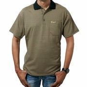 Luxury Adults Stripe Golfer with Pocket - Benny J