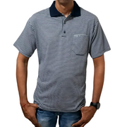 Luxury Adults Stripe Golfer with Pocket - Benny J